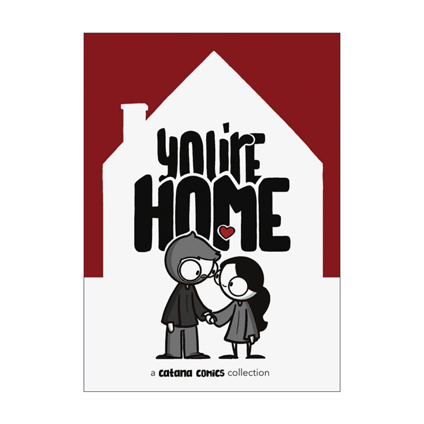 英文原版 You Are Home 有你便是家 甜蜜漫画合集 含贴纸 精装 Catana Chetwynd 英文版 进口英语原版书籍