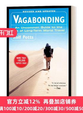 浪游 长时间旅行的正确姿势 英文原版 Vagabonding An Uncommon Guide to the Art of Long-Term World Travel 进口英语书籍