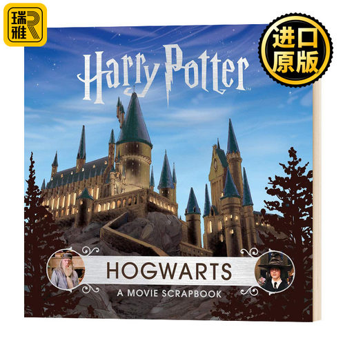 哈利波特-霍格沃茨电影剪贴簿 英文原版 Harry Potter Hogwarts: A Movie Scrapbook全正版英语原著小说全套书籍神奇动物在哪里