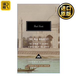 The Raj Quartet, Vol. 2 (Everyman's Library) 统治四部曲 卷二 寂静的塔群 分赃 Paul Scott 人人图书馆精装收藏版