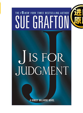 J is for Judgment: A Kinsey Millhone Novel 英文原版