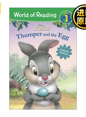 英文原版 World of Reading: Disney Bunnies Thumper and the Egg L1