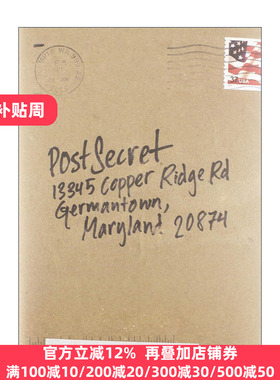 PostSecret 寻常人生的不寻常坦白 精装 邮寄秘密系列 Frank Warren