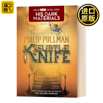 The Subtle Knife 魔法神刀 英文原版 Philip Pullman 全英文版纯全英文版正版原著进口英语书籍