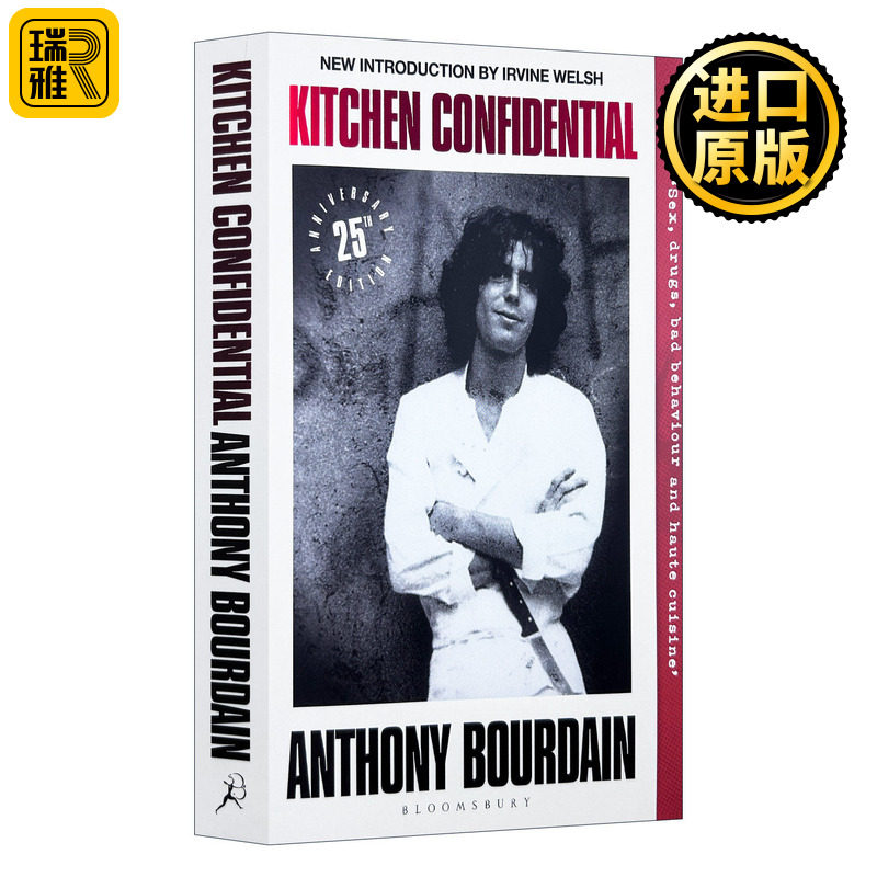 英文原版 Kitchen Confidential 厨房密事 安东尼.波登自传 25周年纪念版 英文版 进口英语原版书籍图片