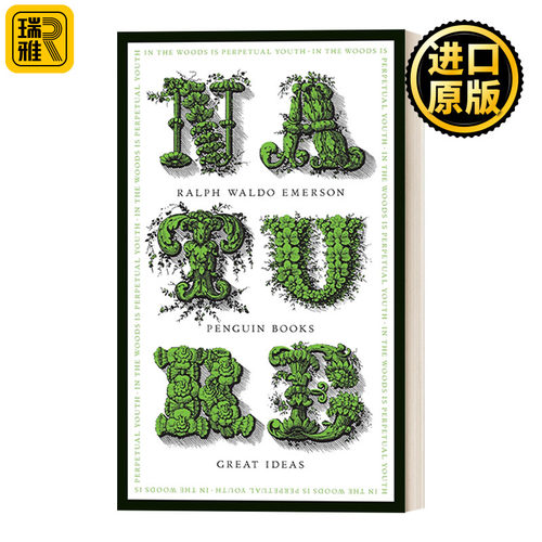 英文原版 Nature (Penguin Great Ideas) 自然 Ralph Waldo Emerson艾默生 企鹅伟大思想系列