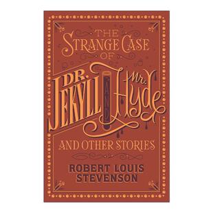 英文原版 Strange Case of Dr. Jekyll & Mr. Hyde 化身博士 皮革精装收藏版 巴诺经典 英文版 进口英语原版书籍