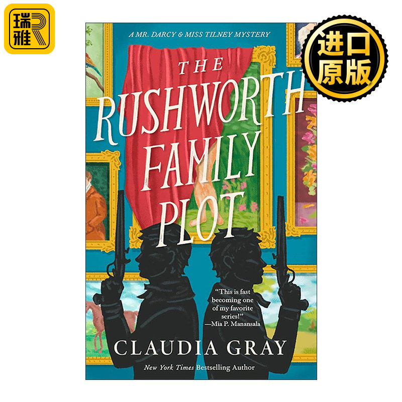 英文原版 The Rushworth Family Plot Mr.Darcy & Miss Tilney Mysteries 04 达西先生与蒂尔尼小姐之谜系列4 拉什沃斯家族的阴谋