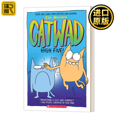 鬼马喜猫5英文原版书籍
