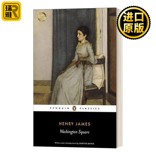 英文原版 Washington Square 华盛顿广场 英文版 Henry James 纯全英文版正版原著进口英语书籍