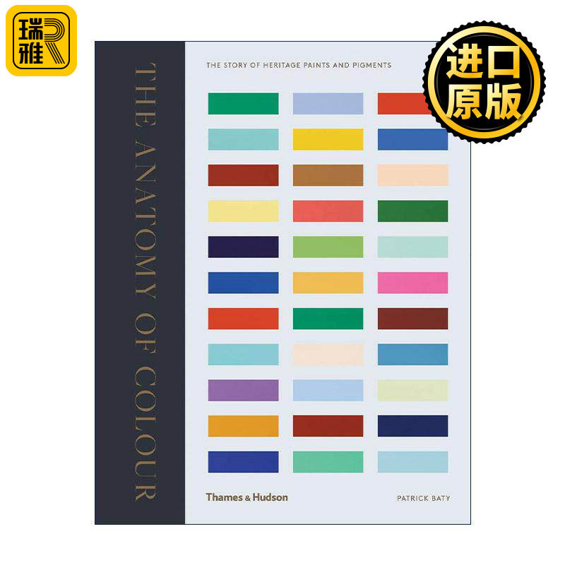 英文原版 The Anatomy of Colour 色彩剖析 室内装饰涂料与颜色 建筑设计 英文版 进口英语原版书籍