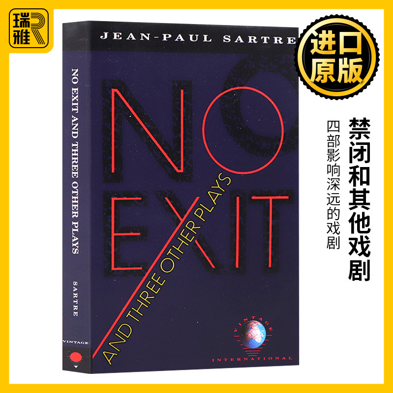 萨特禁闭和其他戏剧英文原版