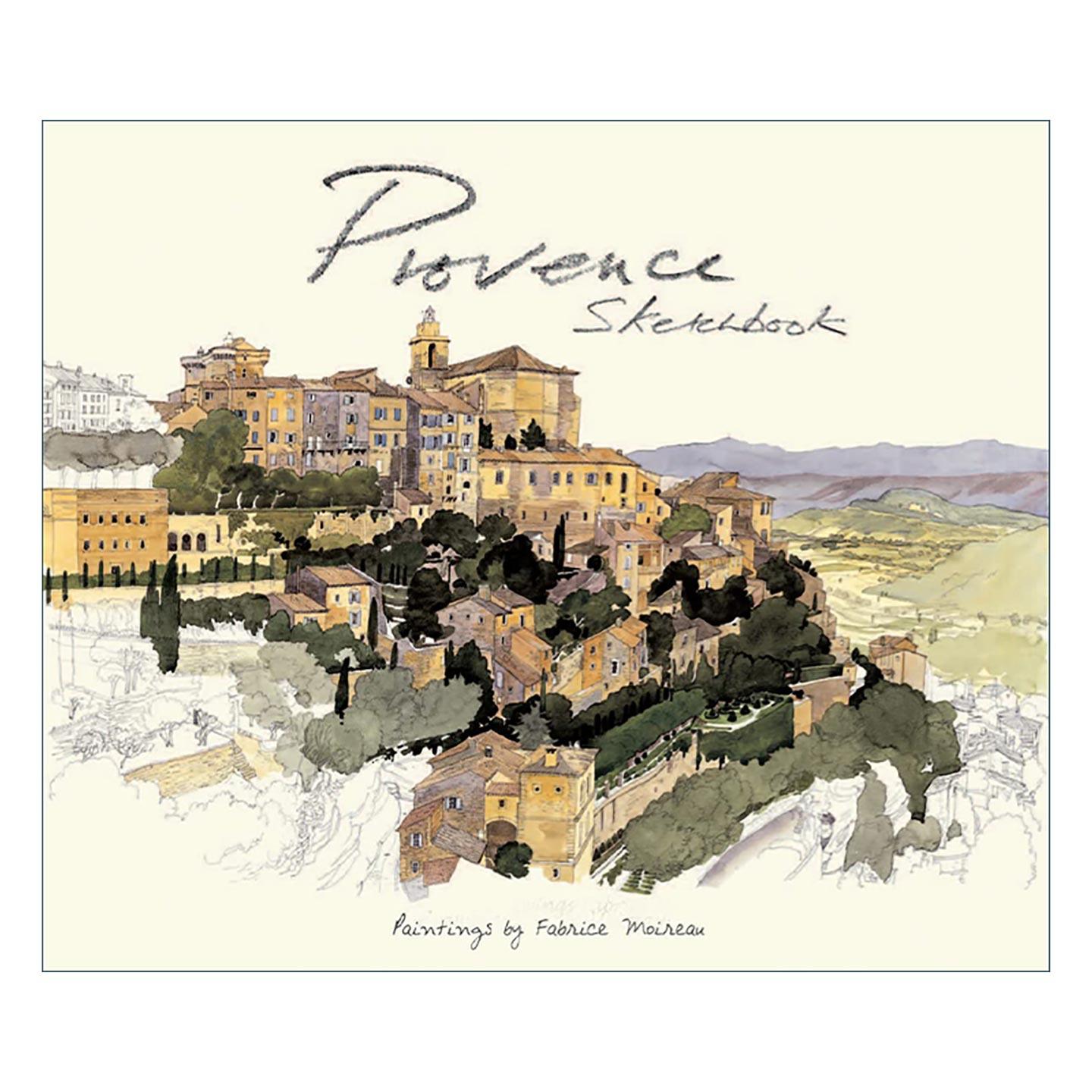 英文原版 Provence Sketchbook 普罗旺斯水彩写生簿画册精装 英文版 进口英语原版书籍