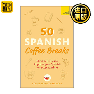 Coffee Spanish Breaks 间隙时间学习西班牙语 书籍 原版 进口原版