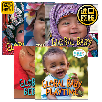 正版 Global Babies 全球宝宝系列5册 英文原版 进口英语书籍