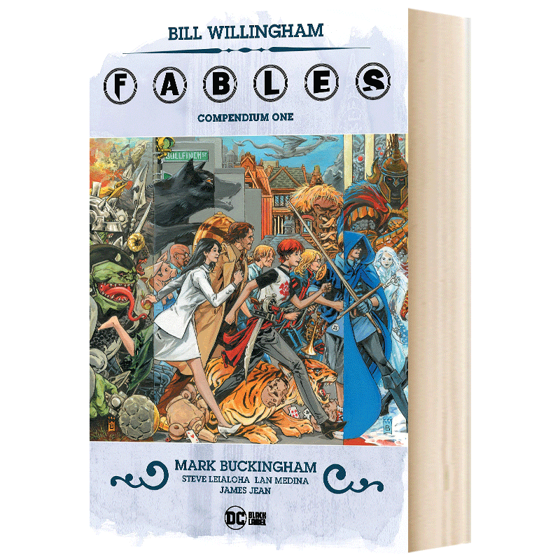 寓言 英文原版 Fables Compendium One 纲要一 DC黑标漫画 童话镇 英文版 Bill Willingham 进口英语原版书籍