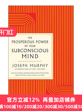 英文原版 The Prosperous Power of Your Subconscious Mind 潜意识的繁荣力量 英文版 进口英语原版书籍
