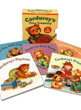 英文原版 Corduroy's Tiny Treasury 小熊可杜罗小宝库 小熊可可系列经典五册盒装套装 儿童绘本 纸板书 英文版 进口英语原版书籍