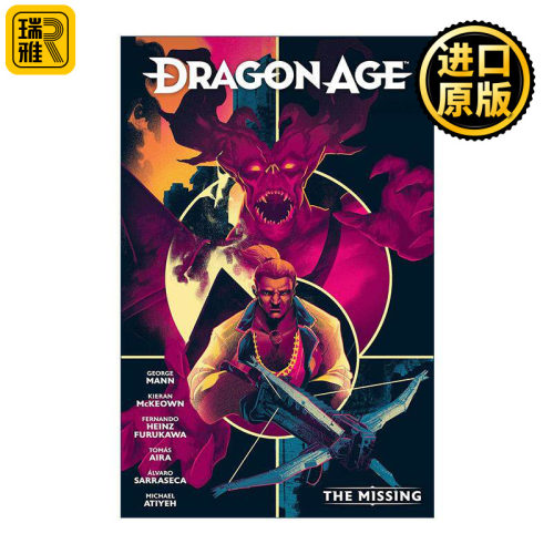 英文原版 Dragon Age The Missing 龙腾世纪 失踪者 黑马漫画 BioWare游戏改编 George Mann 英文版 进口英语原版书籍