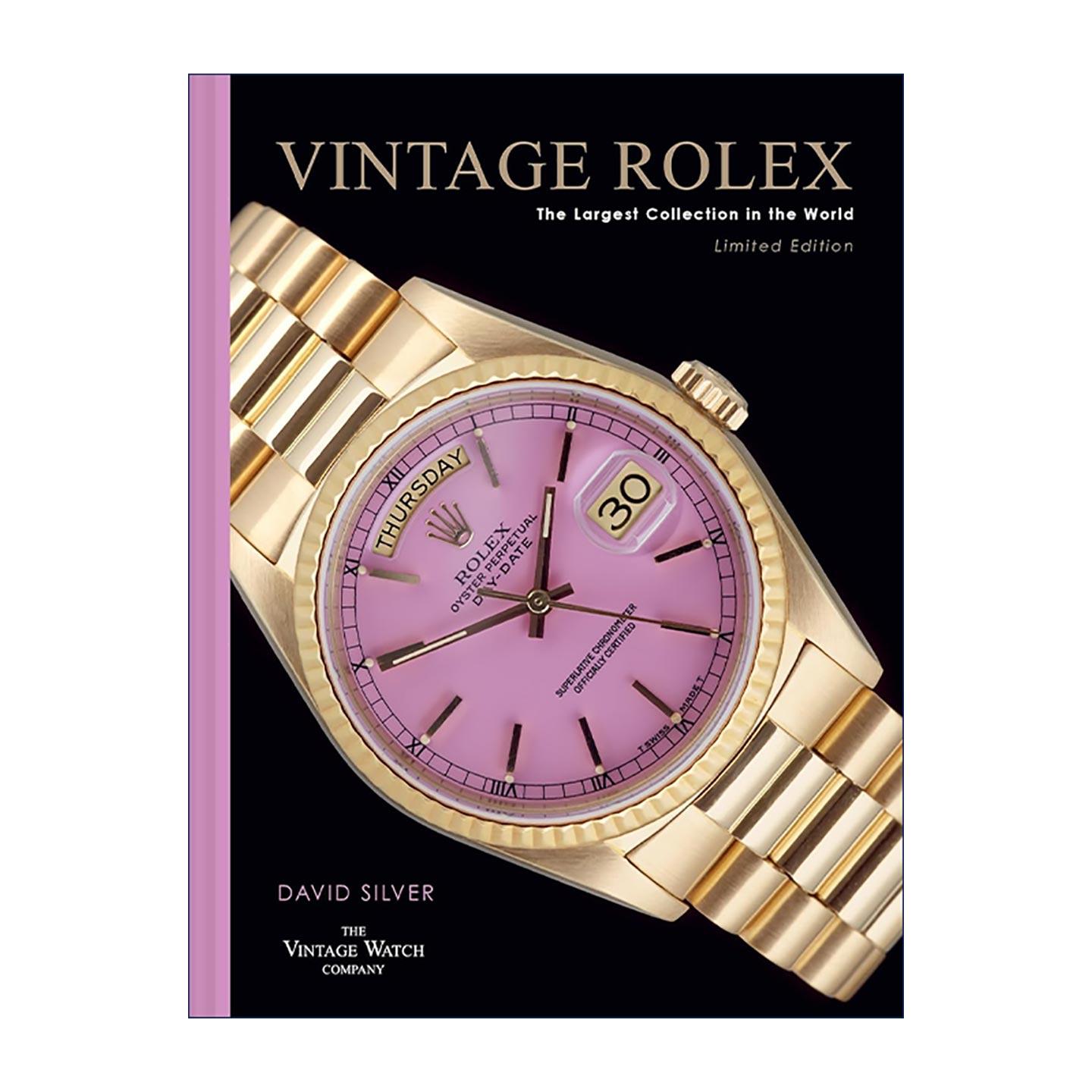 英文原版 Vintage Rolex Limited Edition the Lilac edition 中古劳力士 古董腕表精装收藏画册 淡紫色斯特拉表盘封面限量版