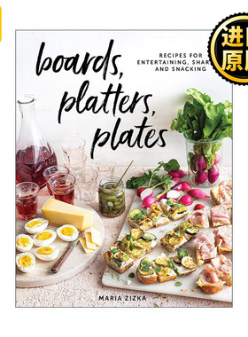Boards, Platters, Plates 菜板 盘子 碟子 聚会派对食谱 精装