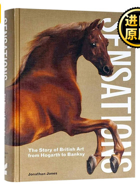 正版 Sensations 轰动:英国艺术的故事,从霍加斯到班克西