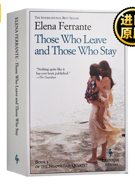 那不勒斯四部曲3 离开的留下的 英文原版 Those Who Leave and Those Who Stay Neapolitan Quartet Book 埃莱娜费兰特 英语书籍