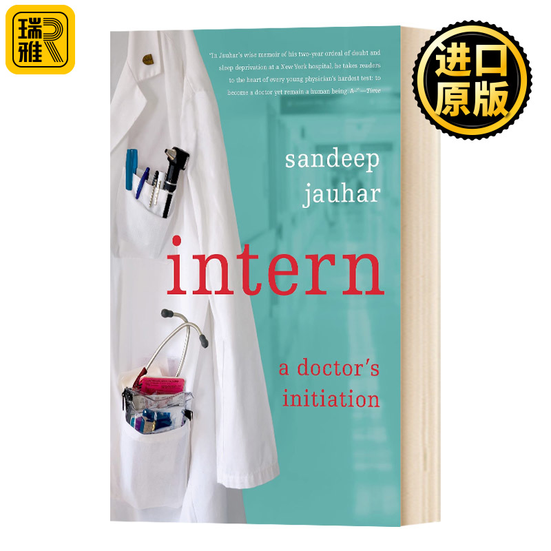 实习医生 医生生涯的开端 Intern A Doctor's Initiation Sandeep Jauhar 书籍/杂志/报纸 原版其它 原图主图