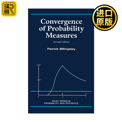 Convergence of Probability Measures 概率测度的收敛性 精装第2版 芝加哥大学教授Patrick Billingsley