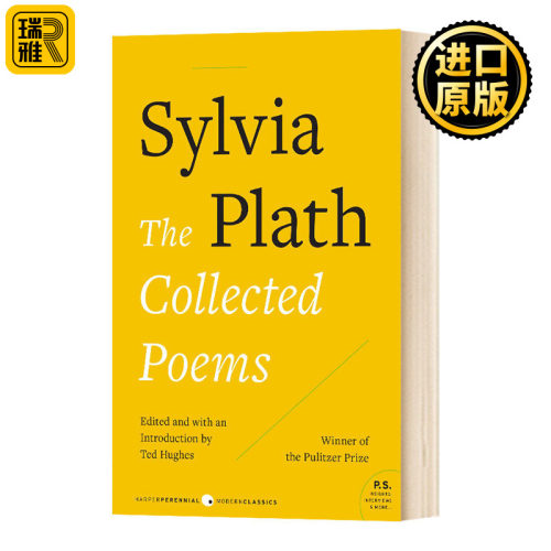 西尔维娅普拉斯诗集 英文原版 The Collected Poems by Sylvia Plath 西尔维亚 爱丽尔Ariel钟形罩The Bell Jar作者 进口英语书籍