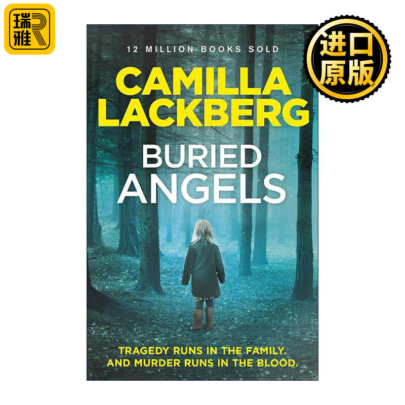 英文原版 Buried Angels 被掩埋的天使 瑞典推理小说女王卡米拉·拉克伯格 夫雅巴卡推理系列8 英文版 进口英语原版书籍