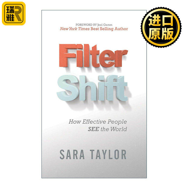 英文原版 Filter Shift 过滤转换 高效人士如何看待世界 成功指南 Sara Taylor 英文版 进口英语原版书籍