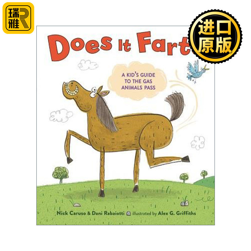 Does It Fart  动物的那些屁事儿 关于动物的放屁冷知识 书单杂志编辑选书 精装绘本