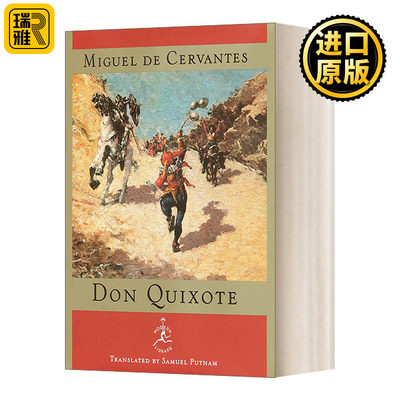 Don Quixote Modern Library Miguel De Cervantes 进口英语原版书籍