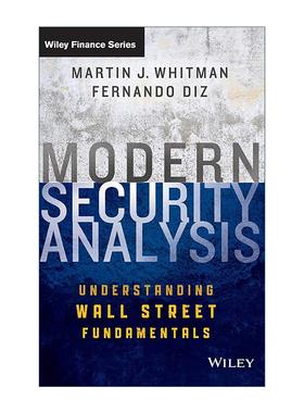 英文原版 Modern Security Analysis 现代证券分析 了解华尔街的基本原理 精装 投资师Martin Whitman 英文版 进口英语原版书籍