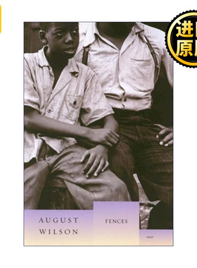 Fences 栅栏 普利策戏剧奖 August Wilson奥古斯特·威尔逊 精装