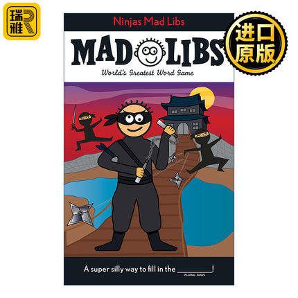 Ninjas Mad Libs 忍者 疯狂填词游戏