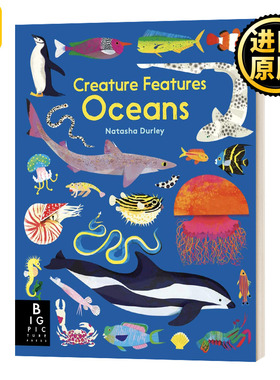 Creature Features Oceans 海洋生物 英文原版