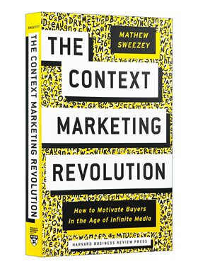 现货The Context Marketing Revolution Mathew Sweezey 英文原版