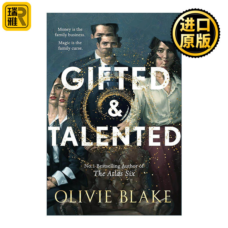 英文原版 Gifted & Talented 天赋异禀 当代奇幻惊悚小说 阿特拉斯六号作者 奥利维·布莱克 Blake Olivie英文版 进口英语原版书籍
