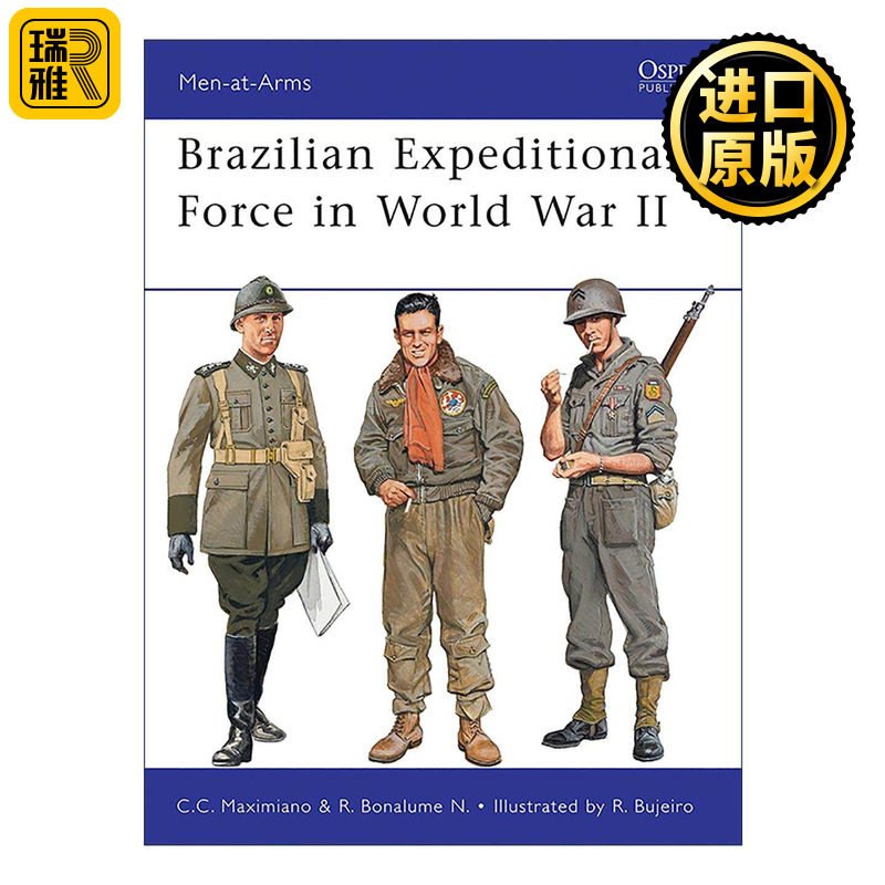 英文原版 Brazilian Expeditionary Force in World War II 二战巴西远征军 历史上的军队系列 英文版 进口英语原版书籍