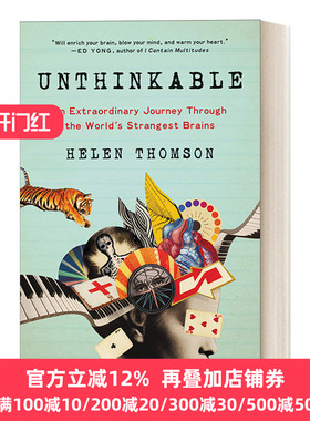 英文原版 Unthinkable 不可思议 世界上最奇怪大脑的非凡旅程 脑科普读物 AP心理学读物