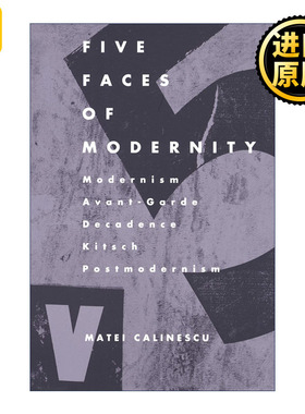 正版 Five faces of modernity 英文原版 进口英语书籍