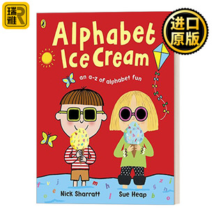 Alphabet Ice Cream 冰淇淋学字母 Nick Sharratt绘本