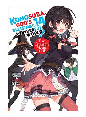 英文原版 Konosuba God's Blessing on This Wonderful World!  Vol. 14 为美好的世界献上祝福14 小说 英文版 进口英语原版书籍