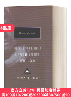 英文原版小说 The Talented Mr Ripley Omnibus 天才雷普利全集 帕特里夏·海史密斯 Everyman精装版 英文版 进口英语原版书籍