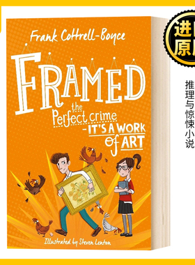 致命框架 英文原版 Framed 麦克米伦童书系列 Frank Cottrell-Boyce 推理与惊悚小说 英文版 进口英语原版书籍