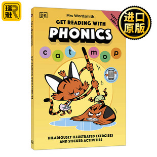 With Phonics Mrs 沃德史密斯夫人 Get Wordsmith Reading 自然拼读入门 5岁