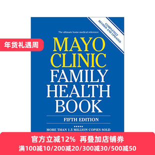 Mayo Clinic Family Health Book, 5th Ed 梅奥诊所家庭健康手册 第五版 精装 英文原版