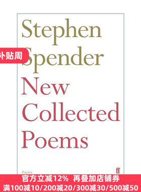 英文原版 New Collected Poems of Stephen Spender 英国诗人斯蒂芬·斯彭德诗选 英文版 进口英语原版书籍